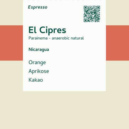 Espresso - El Cipres - Nicaragua
