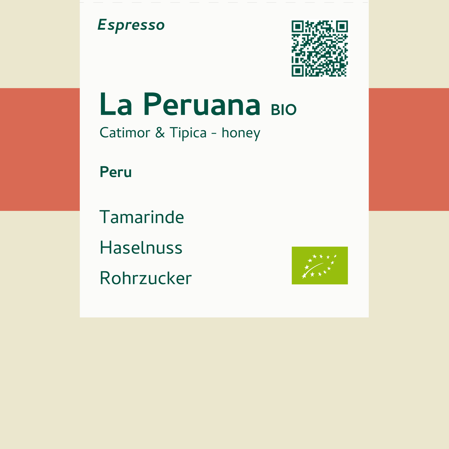 Espresso - La Peruana BIO - Peru