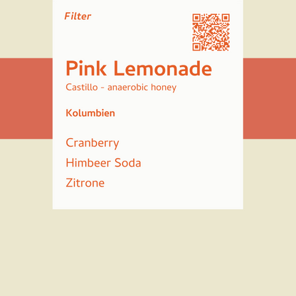 Filter - Pink Lemonade - Kolumbien